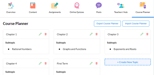 skolera Course Planner - lms for school and teachers