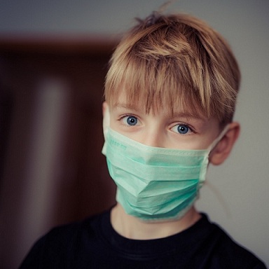 boy with mask - coronavirus