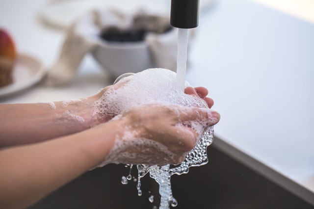 water and soap - how to prevent infection and viral diseases