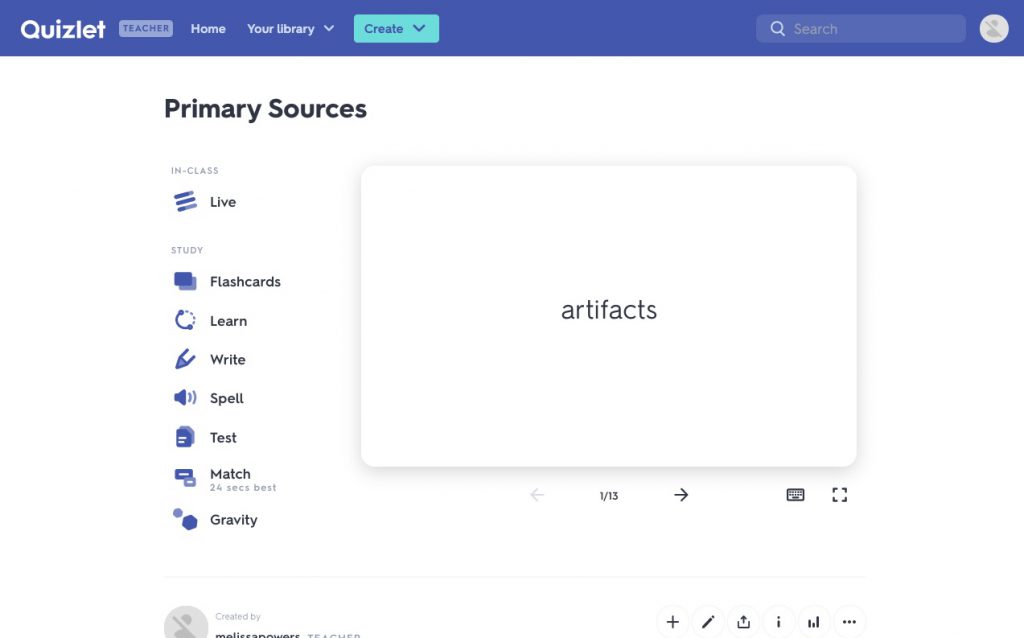 Quizlet - Free educational apps for students